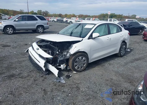 2021 Kia Rio Lx из США, поврежденный, VIN 3KPA24AD6ME409298